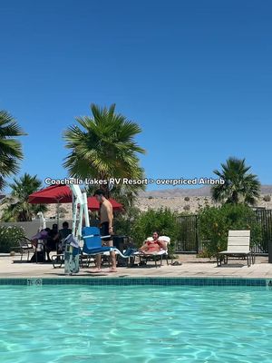 Fine I’m done gatekeeping my fave festival stay 🥹  Coachella & Stagecoach doesn’t need to cost you your life savings !!  Why I love @Coachella Lakes RV Resort  🤍 affordable & SO clean  🤍 amazing staff (Jenny, ily!) 🤍 close to festival  🤍 amazing vibes  Go check them out!!  #coachella #stagecoach #festivalseason 