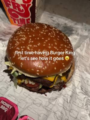 @Burger King im disappointed 😒 #food #mid #burger #disgusting 