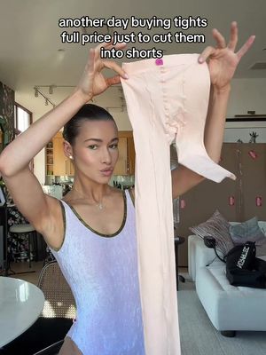 Does anyone else think tights shorts are superior #ballet #ballettok #ballerina 