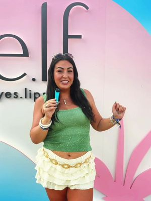 #ad boots on the ground journalism this festival season ✨ @Alex Teri visited @e.l.f. Cosmetics e.l.f.scape to balm desert to ask everyone their desert essentials. 