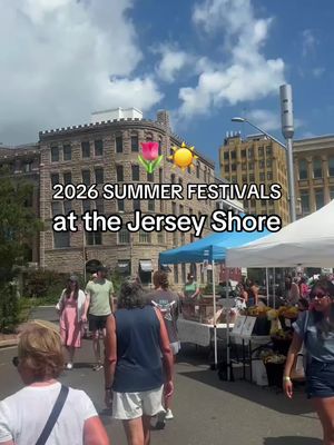 2026 spring + summer festivals at the Jersey Shore ☀️  Festival season has officially arrived at the Jersey Shore and the lineup of local pop-up events is already stacked. every weekend there's something going on, giving us good reasons to get outside, walk around, and end up staying out way longer than we planned. Full list at TheJerseyShoreGirl.com.  #jerseyshoregirl #jerseyshore #njshore #jersey #njfestivals 