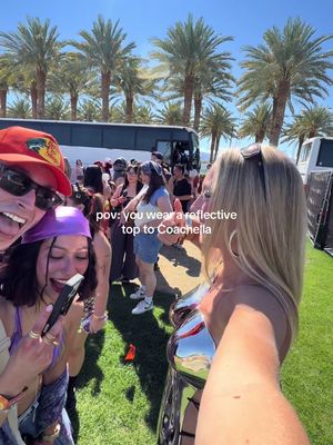 mirror pic turned out fire #coachella #bieberchella #friends #funny 
