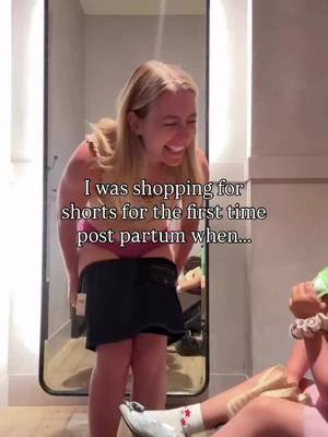 There was a time when today’s shopping trip for shorts would have ended so badly internally- but it doesn’t now that I shop with my toddler. To her, getting bigger clothes means she’s growing up. It’s a normal thing to get the next size up. So when my shorts *did not* fit today, it was a no problem, silly thing that made her laugh and laugh. I’ve promised myself, and her (even though she doesn’t know it), that I won’t have negative reactions about the appearance of my body in front of her. And instead, I try to talk to myself like I hope one day she talks to herself. Today when my mind was going off on how big I thought my legs looked and the cellulite coming out of the tight shorts, I said, “I love how strong my legs feel.” And then my internal story shifted. Speaking to myself the way I hope my daughter speaks to herself heals a part of me that diet culture broke. I really believe we have the power to create moments where our children see their mothers and women around them love themselves- and break the cycle so they grow up speaking lovingly to themselves, too. Here’s to more giggles in the dressing room 😉 Drop a ❤️ if you’re in for raising a new generation of girls who love themselves.