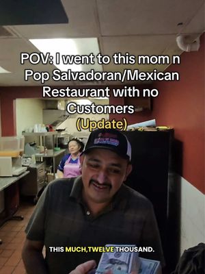 “I just… I’d like for God to give you a very long life”🥺 📍@La Flor De Maria  1210 W Miller Rd, Garland, TX 75041 #solo #pov #Vlog #salvador #fypシ 