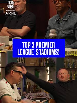 Which Premier League stadium tops your list? 🏟️💭 #PremierLeague #stadiums #mufc #liverpool #theoverlap