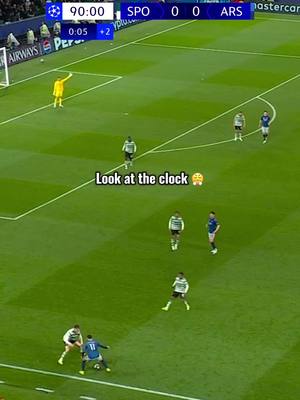 Arsenal clutch goal 😮‍💨 #UCL #ArsenalvsSportingCP 