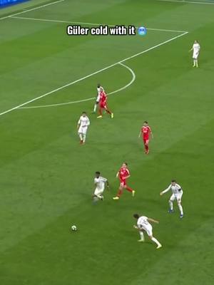 Güler nutmeg 🤤 #UCL #BayernvsRealMadrid 