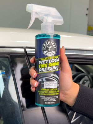 Turn dull trims back to factory looking trims with Galactic Black⚡️ #beforeafter #SatisfyingCleaning #ChemicalGuys #CarTok