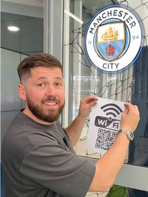I Faked Man City’s WiFi!  #football #Soccer 