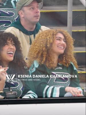 Boston IS so flossin’ 👏 Ksenia Daniela Kharlamova was on the mic at TD Garden! #pwhl #hockey @kseniadaniela