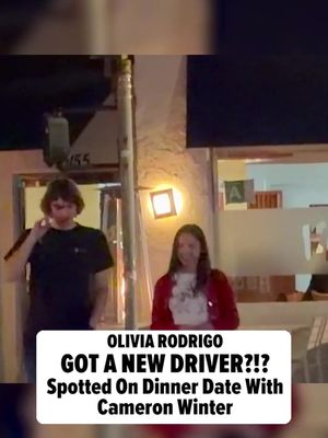 💖🪿Olivia Rodrigo might have a new muse because she was spotted on a cozy dinner date with Cameron Winter ... and yeah, sparks were flying. FULL STORY AT THE LINK IN BIO. 🎥: BACKGRID
