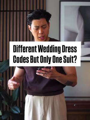 One suit. Three wedding dress codes. Dress it up or down—from formal to casual. It all comes down to how you style it. Styled by @Brian Chan  #INDOCHINO #menssuit #mensfashion #stylingtips 