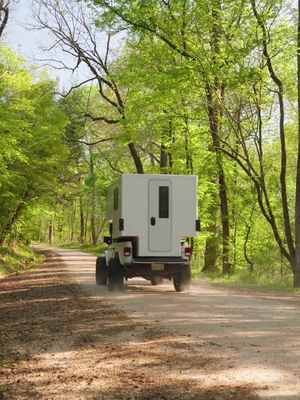my new home, just in time for another summer roadtrip Big thanks to Lemker Overland for making this possible! #travel #roadtrip #truckcamper