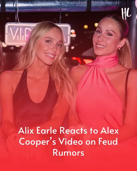 The drama between Alix Earle and Alex Cooper continues! 👀 In a recent TikTok, Alix revealed her reaction the morning after Coachella when she watched the “Call Her Daddy” host’s video addressing the feud rumors. In her caption, Alix wrote, “Shoutout to my friends for knowing I would want this moment captured😭,” adding in text across her video, “If you’re wondering, this is how I was woken up the morning after Coachella.” The clip shows her friends showing her the tea from Alex’s comment. In the clip, Alix said, “Wait, that just literally made my whole day.”  (📸: Getty Images)