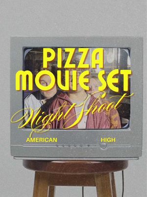 Every hour hits different on a night shoot 🍕🎬 #AmericanHigh #NightShoot #OnSet #pizzamovie #BehindTheScenes