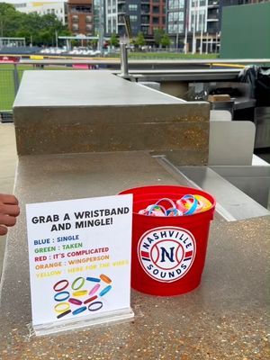 We heard you...the bands are back on April 18th 👀 Come join us at The Band Box in right field at this Saturday's game, grab a wristband, and mingle! #single #relationships #Love #baseball#MLB