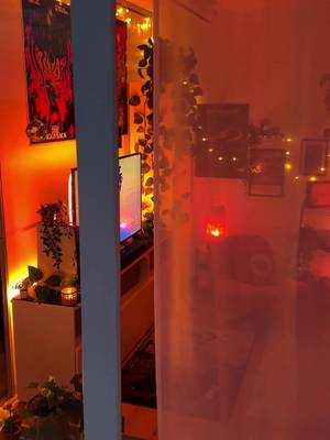 cozy evening in my apartment #RoomTour #apartment #cozyathome #interiordesign 