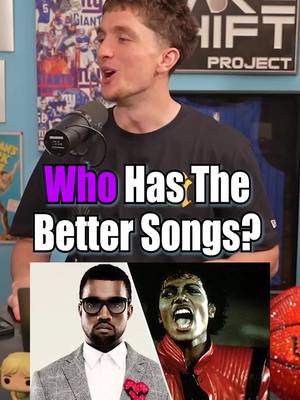 Who Has The Better Songs Michael Jackson Vs Kanye West? #fyp #music #kanyewest #michaeljackson 