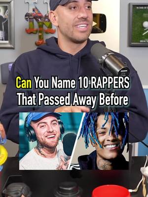 Name 10 Rappers Who Passed Before 30! #fyp #music #rap #rapper #dead 