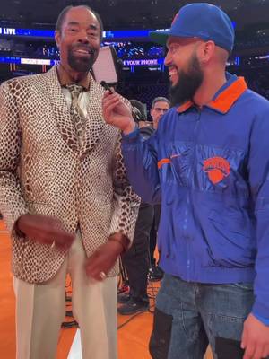 Clyde x Larry. Who’s ready to see our Knicks in the playoffs this weekend 🏀🏆 #knicks #newyork #clydefrazier #intro #playoffs 