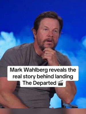 Mark Wahlberg almost didn’t end up in The Departed… 🤯 We sat down with him and he told us the story on how he ended up being cast in the iconic 2006 thriller. 🔥🎬 #movies #movie #guys #dudes #men