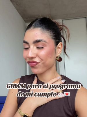 mi GRWM de ayer 💌 el código en AMIS sigue y es: MICUMPLE :)🎂🤍