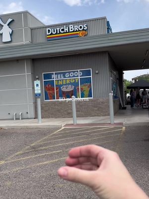 immediate stress relief  #dutchbros #99problems #coffee 