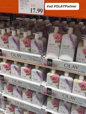 UPGRADE your body care routine!🧴✨ The OLAY Fresh Outlast Body Wash is available NOW at Costco in a twin pack. Stock up on this OLAY essential while quantities last. #ad #OLAYPartner 