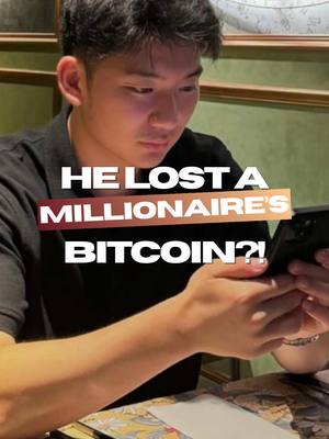 He LOST a Millionaire's Bitcoin?! Welcome to The Success Formula Clips account - the most valuable clips from every episode. We take the most impactful, eye-opening, and mindset-shifting moments from our interviews and package them into content you can absorb fast and apply even faster Whether it’s business advice, health optimization, or the psychology of success - these clips are designed to hit hard and deliver value immediately Follow for Daily clips that challenge your thinking, upgrade your habits, and fuel your growth 📈