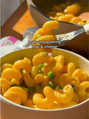 Our fave way to give a pantry staple a protein-packed upgrade? Simply stir in a Meat Pouch!! Ingredients • Pork Roast pouch • box mac & cheese • frozen peas • milk & butter #toddlermealideas #babyledweaningideas #blwrecipes #babyfoodie 