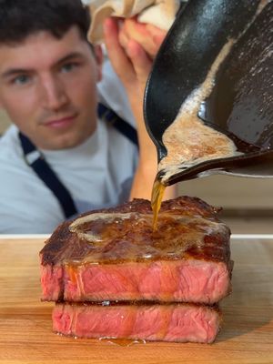 Reverse Seared Steak