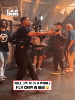 This is so cool to see 😲 (🎥: @willsmith) -- #behindthescenes #willsmith #movies #coolvideos