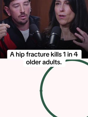 Most people picture a fracture as something you get fixed and recover from. 🎙️To hear more, listen to episode 410 of The Proof Podcast. #bonehealth #osteoporosis #healthyageing #fyp #foryou