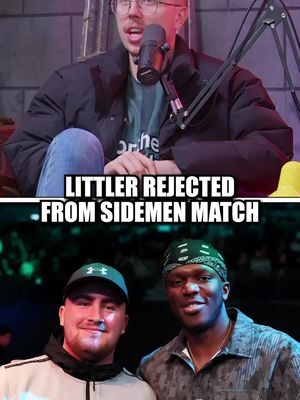 KSI REJECTED LIKE LITTLER FROM SIDEMEN CHARITY MATCH?!? ⚽