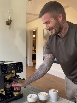 Had so much fun working with @Ninja Kitchen on my limited-edition coffee machine 🤎☕ #NinjaLuxeCafe 
