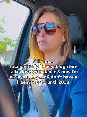 All jokes aside, I love being a dance mom and the community we have! But wow is it a lot of driving 🤣 #dancemom 