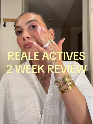 My bf said my skin looks like freshly poured concrete😭🤣🫠 aka the smoothest he’s ever seen it so that’s a win for me. Soooo looks like I’m gonna continue using!!! #realeactives #skincare #alixearle #mandelicacid #drmian @reale actives 