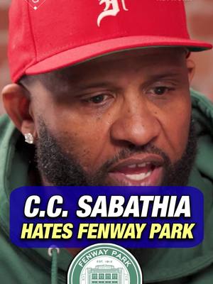 C.C. Sabathia’s least favorite ballpark is Fenway Park… and he did not hold back 😅 @ALL THE SMOKE  #newyork #yankees #boston #redsox #fenway