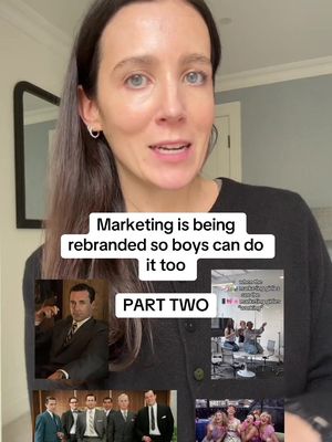 An exploration of how we went from the Mad Men era to the marketing girlie trope and what occupational femminisation is #marketing #sociology #branding 