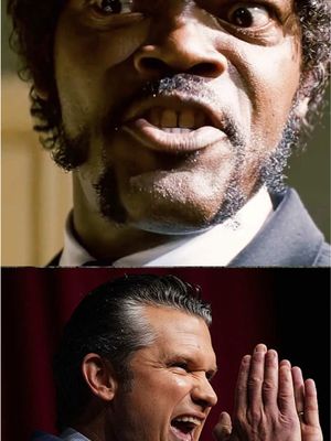 Truth really is stranger than (Pulp) Fiction! At a recent Pentagon prayer service, Secretary of Defense Pete Hegseth paraphrased a Bible verse. It has bizarrely turned out to be a ripoff of Samuel L. Jackson's famous — and fictional — verse from the Quentin Tarantino movie "Pulp Fiction.”