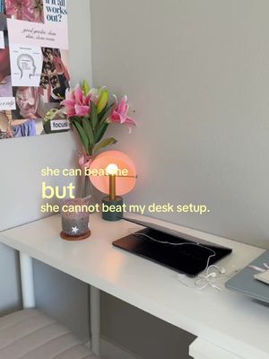 jk she's not even done yet i feel like she's missing a huge paper lantern... #desksetup #roomdecor #roominspo #pinterestaesthetic 