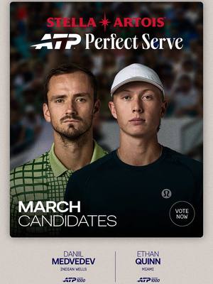 From clutch moments under the spotlight to standout performances all tournament long, who deserves the top spot this month? 🥇 #ATPPerfectServe | #partner