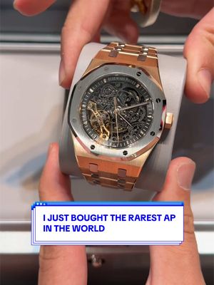 I JUST BOUGHT THE RAREST AP IN THE WORLD ❗️#Mosesthejeweler 