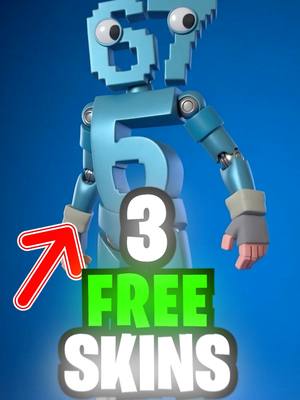 3 FREE Skins for EVERYONE! 😱 #fyp #foryou #fortnite