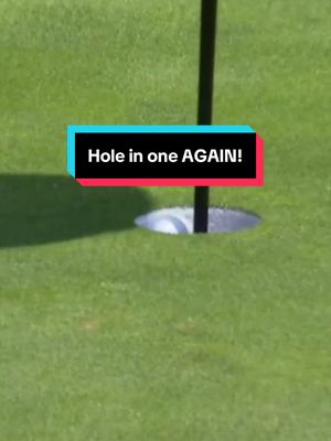 2 holes in one in 3 days is about as rare as winning the Powerball 🤯 #holeinone #golfer #fyp #golfing 