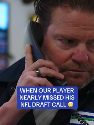 Don’t forget to answer your phone on draft day 🤣 #nfl #seahawks #nfldraft #tyriceknight #draft 