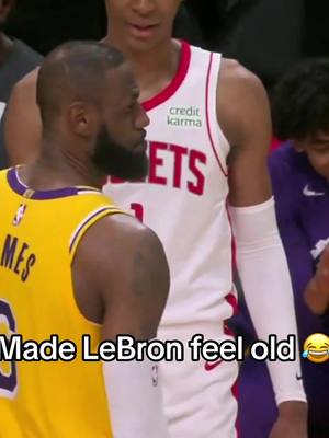Now they’re about to match up in the playoffs 😅 #NBA #funny #lebron #lakers #rockets 