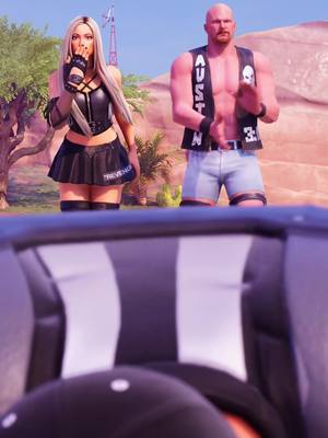 A legendary Tag Team. “Stone Cold” Steve Austin and Liv Morgan are available to grab in the Shop!