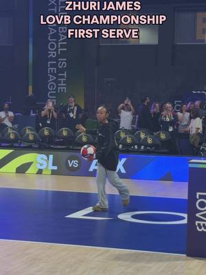 Thanks, Zhuri, for kicking off the 2026 LOVB Championship!! 🫶 Tune in NOW on @USA Network 