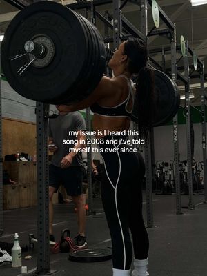 god forbid a girl works for what she wants  ✨ 🪄 #weightlifting #hybridathlete #crossfit #workoutroutine 